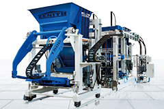 德國策尼特1500全自動免燒磚機視頻