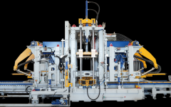 空心磚高效成型，泉工股份ZN1200-2混凝土砌塊成型機實力擔(dān)當